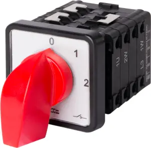 Пакетний перемикач LK40/4.322-SP/45 щитовий, на DIN - рейку, 0-1-2, 40А №1