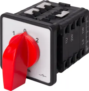 Пакетный переключатель LK63/3.323-SP/45 щитовой, на DIN – рейку, 3p, 1-0-2, 63А №2