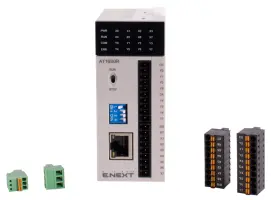Програмований логічний контролер серії АT 24В 8(2шт 200кГц)DI 8DO (relay) 1 RS485 1 Ethernet
