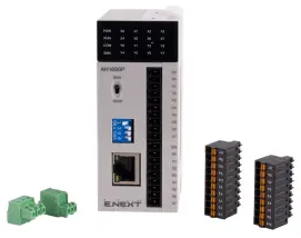 Програмований логічний контролер серії АH 24В 8DI 8DO (PNP) 1 RS485 1 Ethernet