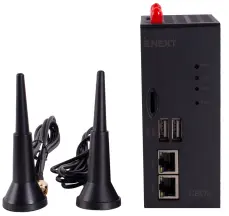 IoT шлюз CBOX-E 24В 2 COM 2 LAN 2 USB Wi-Fi Global 4G Web API MQTT OPC UA Voice