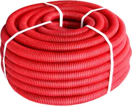 Труба гофрована важка (750Н) e.g.tube.pro.19.25 (50м).red,червона купити в Україні
