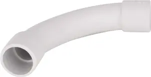 З'єднувач плавний кутовий e.pipe.angle.large.stand.m.25 для труб d25мм MUTLUSAN №1