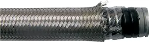 Металорукав e.met.sleeve.stand.proof.braid.12 ізольований, в металевій оплітці (50м) №1