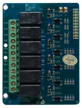 Плата розширення 6ти релейних виходів e.f-drive.pump.relay.6