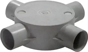 Коробка e.pipe.4.db.stand.25 з'єднувальна трубна, 4 вводи, d25мм №1