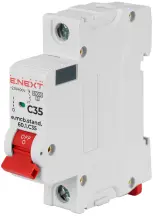 Модульный автоматический выключатель e.mcb.stand.60.1.C35, 1р, 35А, C, 6кА