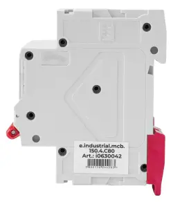 Модульный автоматический выключатель e.industrial.mcb.150.4.C80, 4р, 80А, C, 15кА №5