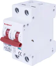 Модульный автоматический выключатель e.industrial.mcb.100.2.C20, 2 г, 20А, C, 10кА