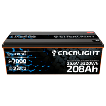 Аккумулятор ENERLIGHT LiFePO4 25,6V 208Ah (5 kWh)