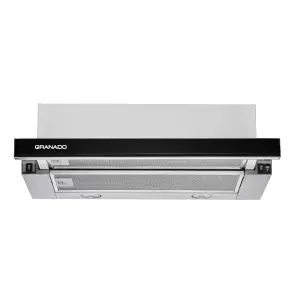 Вытяжка GRANADO Telde 603-700 Inox black glass №1