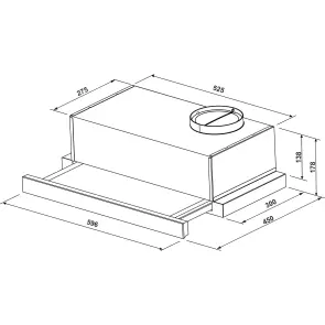 Вытяжка GRANADO Telde 602-450 White №9