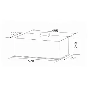 Вытяжка GRANADO Palamos 1614-1200 White glass №9