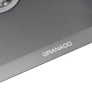 Мойка GRANADO Under top L STEEL S201 black №3