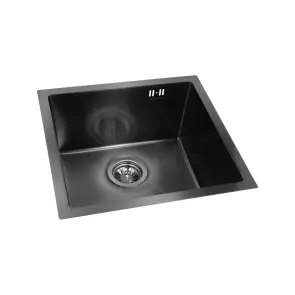 Мийка GRANADO Under top STEEL S201 black honeycomb №3