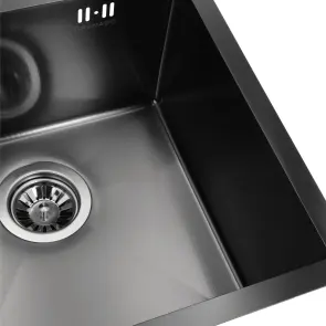 Мийка GRANADO Under top STEEL S201 black honeycomb №4