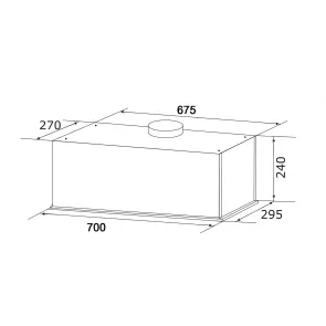 Вытяжка GRANADO Palamos 4713-1200 Black glass №8