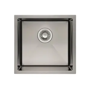Мойка GRANADO Under top STEEL S201 black №1