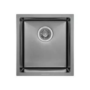 Мойка GRANADO Under&top Mini STEEL S201 black №1