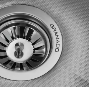 Мийка GRANADO Under top MAX STEEL S304 millet №2