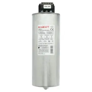 Конденсатор трехфазный цилиндрический e.capacitor.3.25.400.c, 25 кВАр, 400В №1