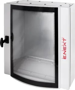 Корпус металевий e.mbox.industrial.p.180.60.25.gl IP55 з монтажною панеллю (1800*600*250), зі склом №1