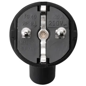 Вилка кутова каучукова e.plug.rubber.angle.027.16, з з/к, 16А №3
