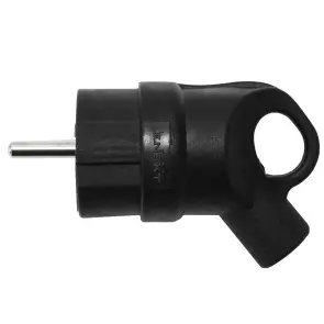Вилка кутова каучукова e.plug.rubber.angle.027.16, з з/к, 16А №4