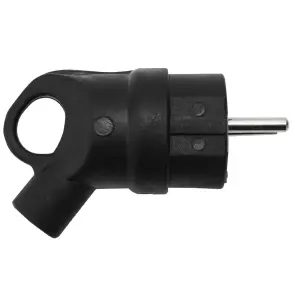 Вилка кутова каучукова e.plug.rubber.angle.027.16, з з/к, 16А №5