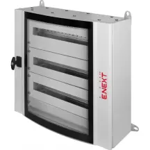 Корпус металевий e.mbox.industrial.n.144.gl IP55 навісний на 144 модулів, зі склом купити в Києві