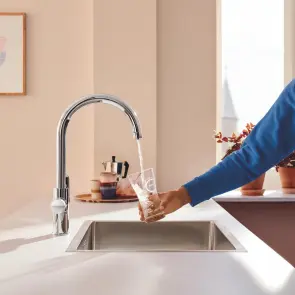 Змішувач для кухні Grohe Blue Pure StartCurve 30592000 з фільтром Blue S-Size 40404001 та головкою 64508001 (30594040) №6