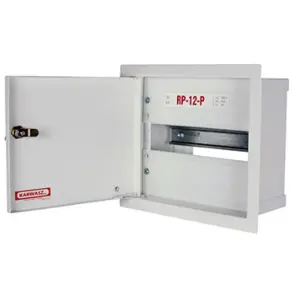 Шафа розподільна e.mbox.RP-12-P металічна, що вбудовується, 12 мод. 215х255х125 мм №1