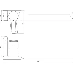 Смеситель для биде Globus Lux SEVA GLSV-0206 №5
