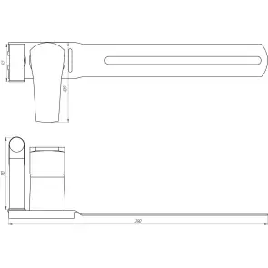 Смеситель для биде Globus Lux QUEENSLAND GLQU-0206 №4