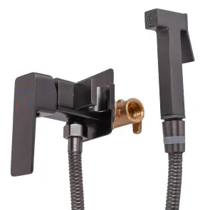 Змішувач гігієнічний Globus Lux Milano GLM-0-106MIX-GP №10