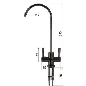 Кран для зворотнього осмосу Globus Lux Lazer GLLR-76A-00 №9