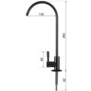 Кран для обратного осмоса Globus Lux Lazer GLLR-55M-GP №5