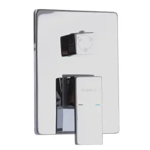 Смеситель для душа Globus Lux SMART GSM-305-00 встроенный на три потребителя, без душ.набора, хром №9