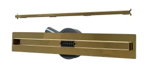Трап для душа VBI FORT SLIM 100 GOLD №2