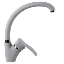 Смеситель для кухни Globus Lux QUEENSLAND GLQU-0203S-BIG-7-WHITE