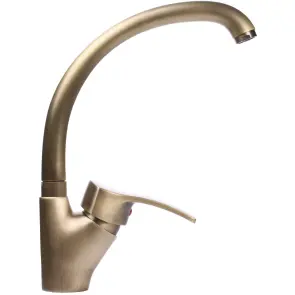 Смеситель для кухни Globus Lux QUEENSLAND GLQU-0203S-BIG-9-BRONZE №1
