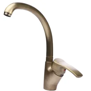 Смеситель для кухни Globus Lux QUEENSLAND GLQU-0203S-BIG-9-BRONZE №2