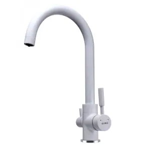 Змішувач для кухні під осмос Globus Lux LAZER GLLR-0333-7-WHITE №2