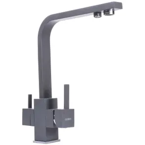 Смеситель для кухни под осмос Globus Lux LAZER GLLR-0111-3-TITANIUM №2