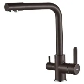 Змішувач для кухні під осмос Globus Lux LAZER GLLR-0444-6-MARONE №1