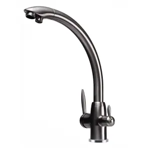 Змішувач для кухні під осмос Globus Lux LAZER GLLR-0777-8-STSTEEL №4