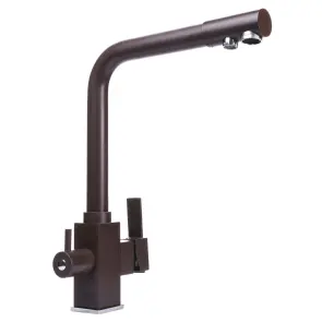 Змішувач для кухні під осмос Globus Lux LAZER GLLR-0100-6-MARONE №4