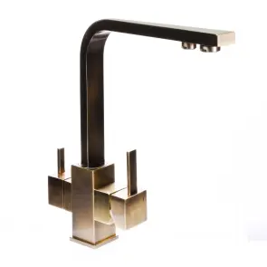 Змішувач для кухні під осмос Globus Lux LAZER GLLR-0111-9-BRONZE №3