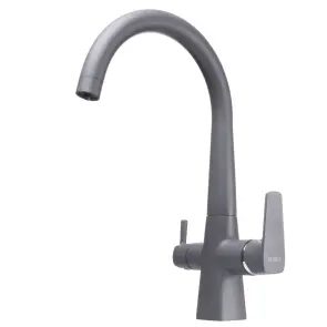 Змішувач для кухні під осмос Globus Lux LAZER GLLR-0999-3-TITANIUM №2