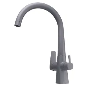 Змішувач для кухні під осмос Globus Lux LAZER GLLR-0999-3-TITANIUM №3